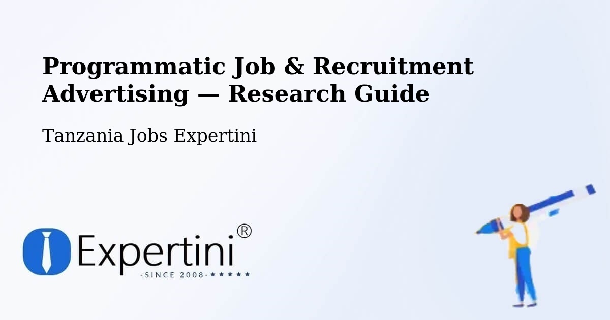 Programmatic Job & Recruitment Advertising — Research Guide – Bugene