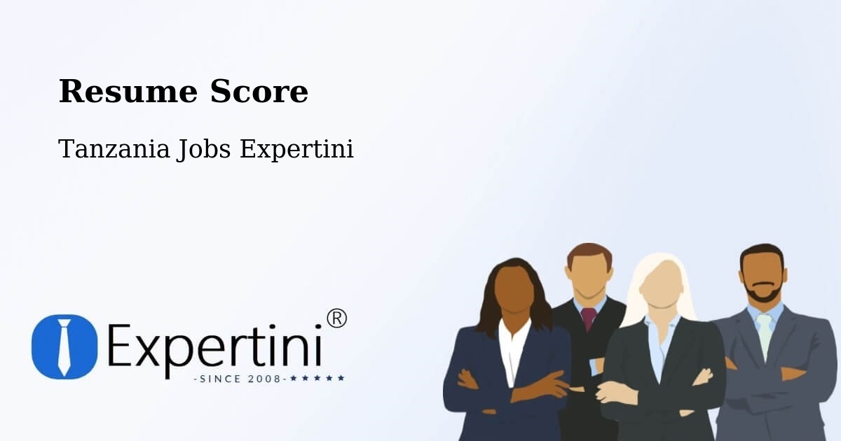 Resume Score & Job Description Match Tool – Bugene - Tanzania Jobs Expertini