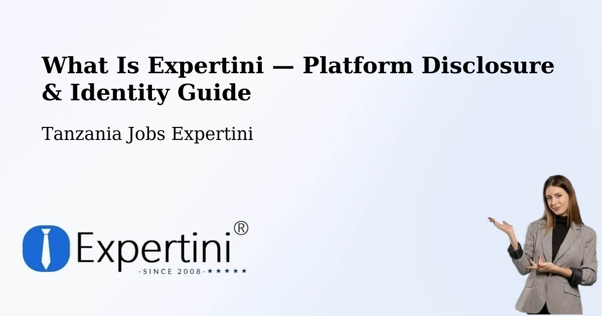 What Is Expertini — Platform Disclosure & Identity Guide – Bugene